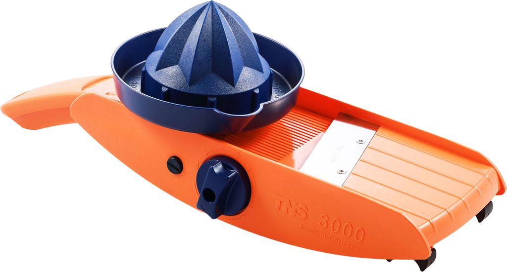 TNS-3000 Orange-Blau Gemüsehobel / vegetable slicer "ALL IN Produktbild 