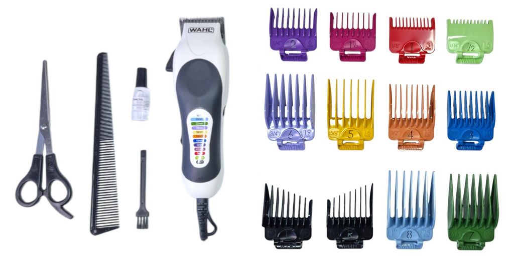 Wahl Color Pro Plus, Schwarz, Weiß, andere, 1 mm, 2,5 cm, Produktbild 