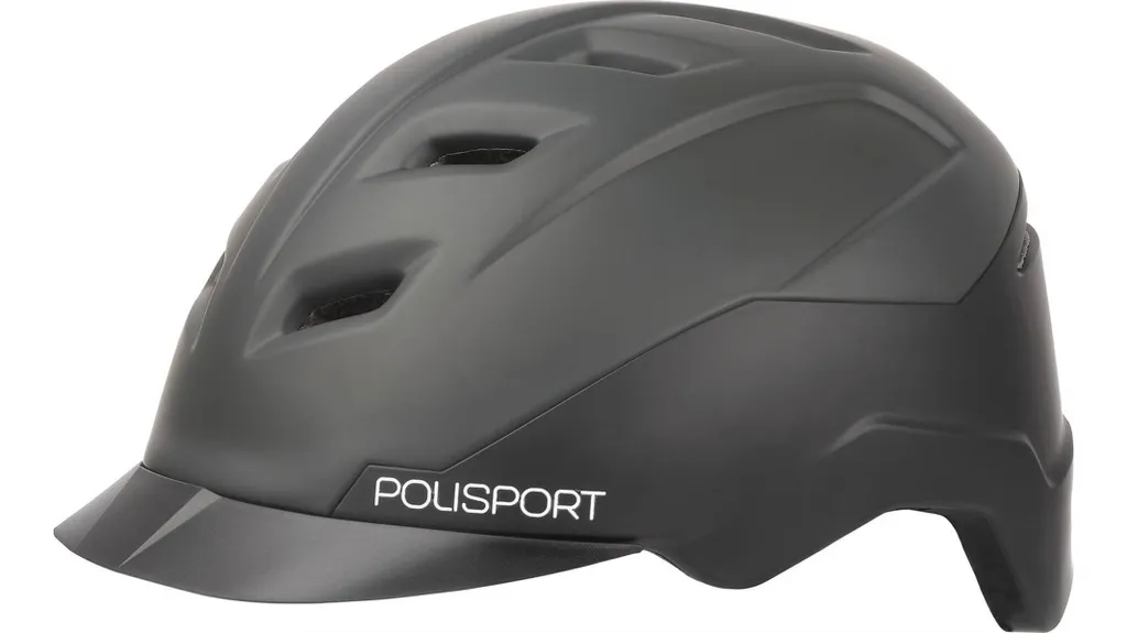 Casque de vélo urbain POLISPORT E'City confortable et léger en EPS