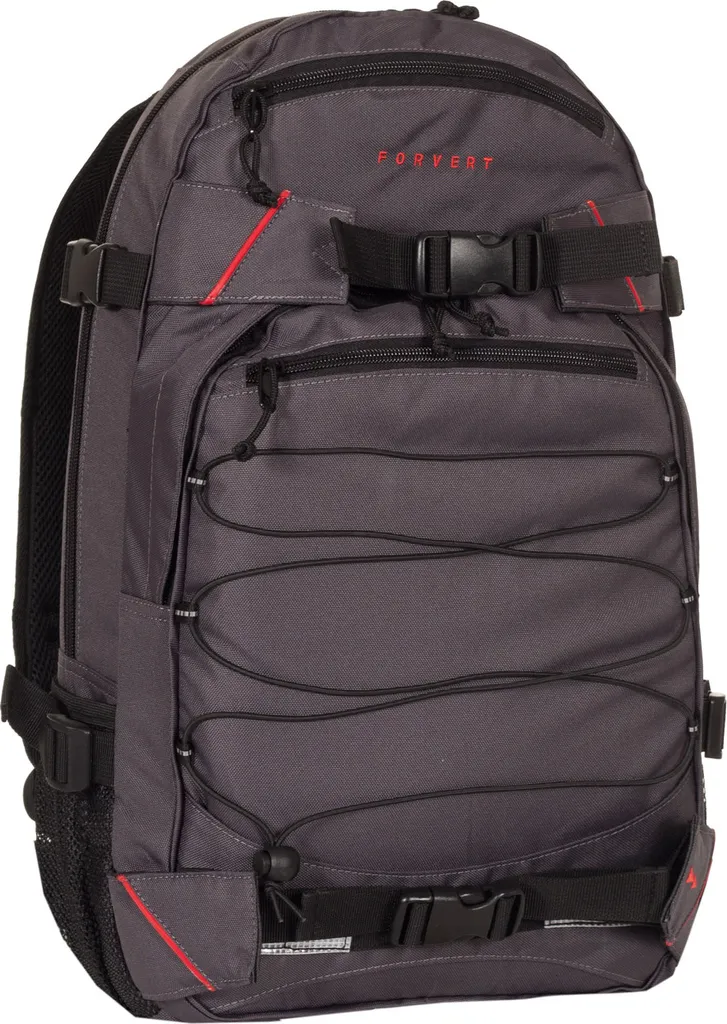 Sac à dos Forvert Louis gris foncé : fini le mal de dos en voyage OS