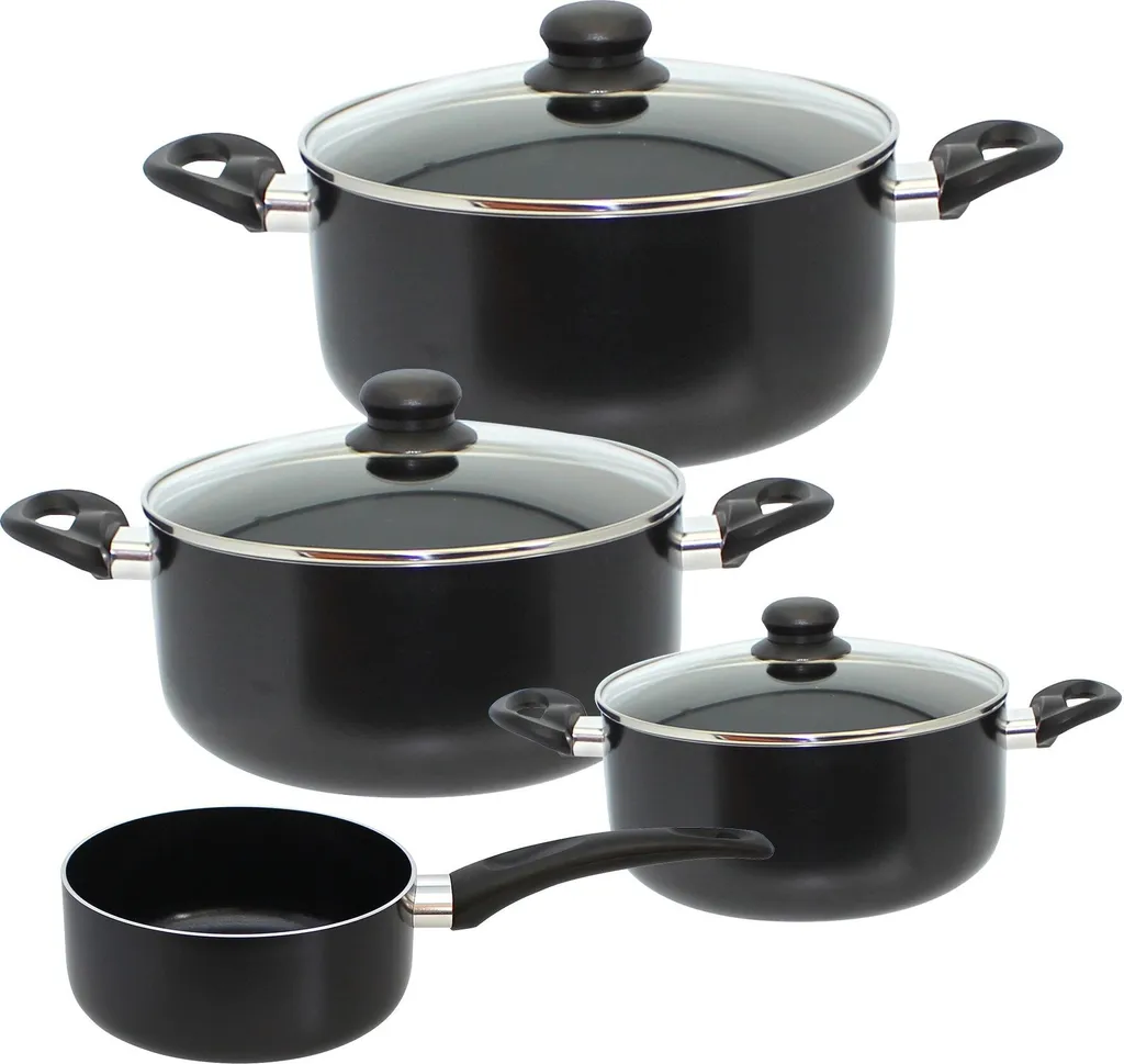 Batteria Pentole 4 Pezzi ELO Metis Alluminio Antiaderente Induzione