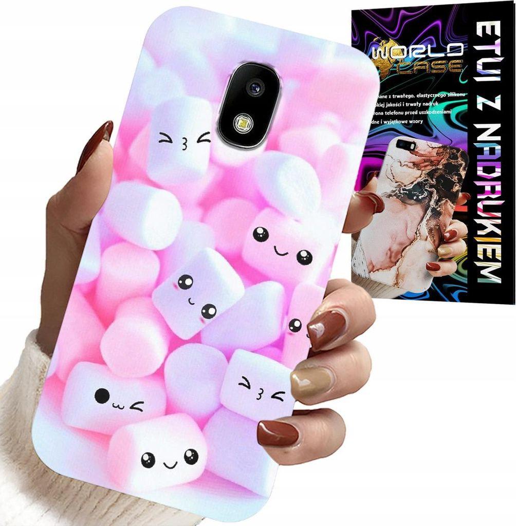Hülle Für Samsung Galaxy J5 2017 - Süsses Marshmallow-Muster, Hülle, Rückseite
