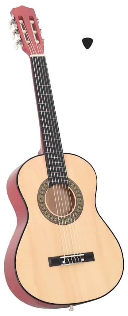 vidaXL Klasická gitara pre začiatočníkov a deti 1/2 34" Obrázok produktu 