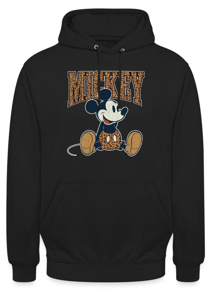 Mickey & Minnie Mickey Mouse Leo Look Uni Hoodie, M, Produktbild 