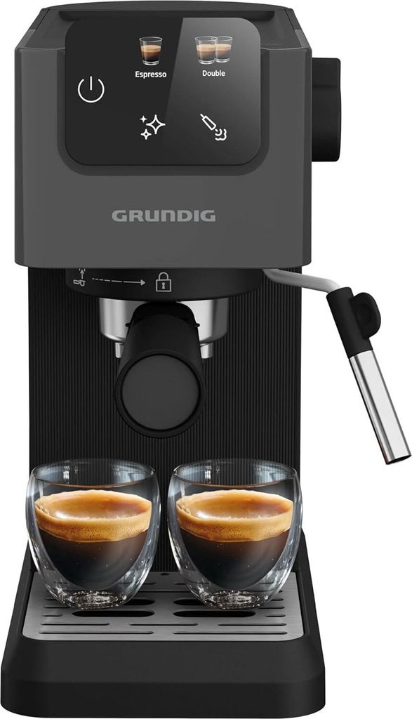 Ekspres przelewowy Grundig 15 bar dysza do mleka KSM 4330 Zdjęcie produktu 2