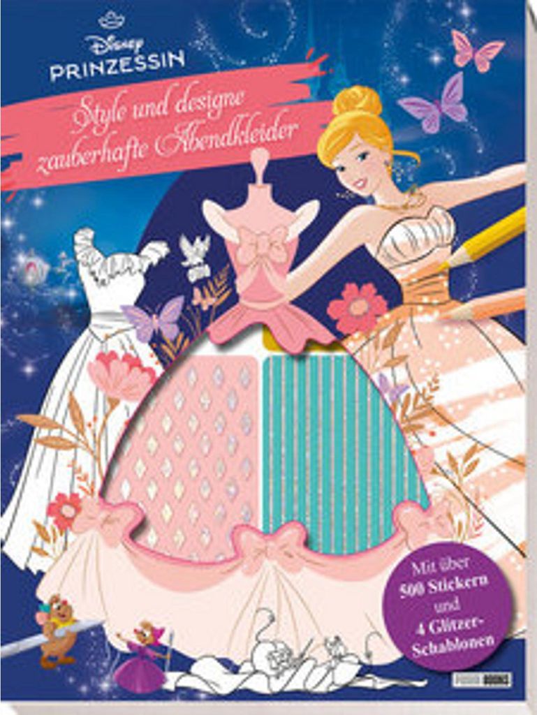 Panini Disney Prinzessin: Style und designe zauberhafte Abendkleider Sonstige