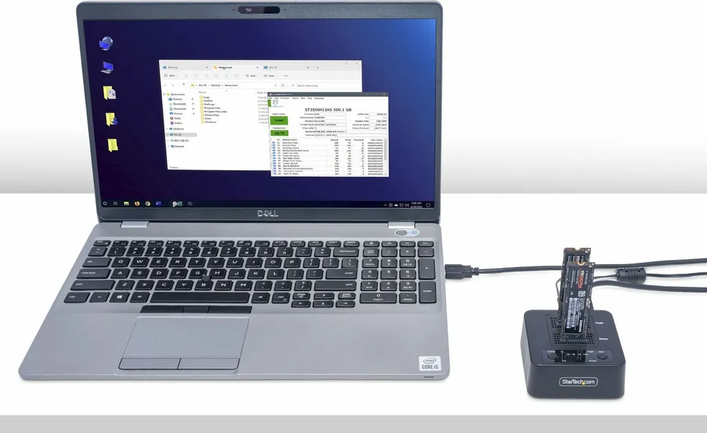 Solution de Migration SSD M.2 NVMe - Duplicateur 1:1 pour Clonage Disque - 7
