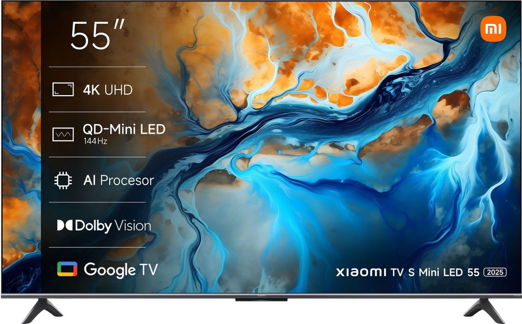 Xiaomi | TV | S Mini LED 2025 | 55 | Smart TV | Google TV | Obrázok produktu 