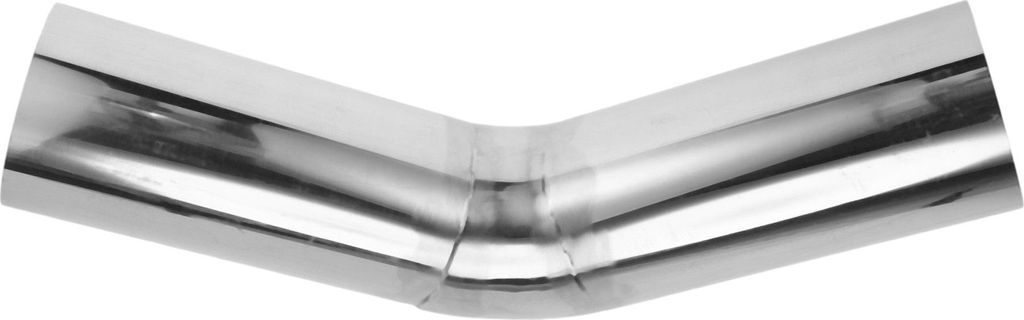 45 Grad Bogen Auspuffrohr DIY Benutzerdefiniertes Auto Modifiziertes Auspuffrohr Rohrleitung Rohr 121mm/4,75" OD 300mm/11,81" Länge 304 Edelstahl ...