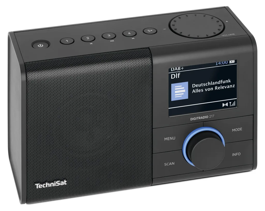 Radio sans Grésillements DAB+ Bluetooth Technisat 5W Secteur Batterie - 5