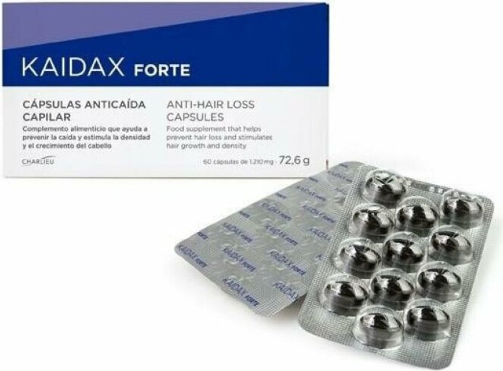 Kaidax Forte Cápsulas Anticaída 60 Caps Produktbild 
