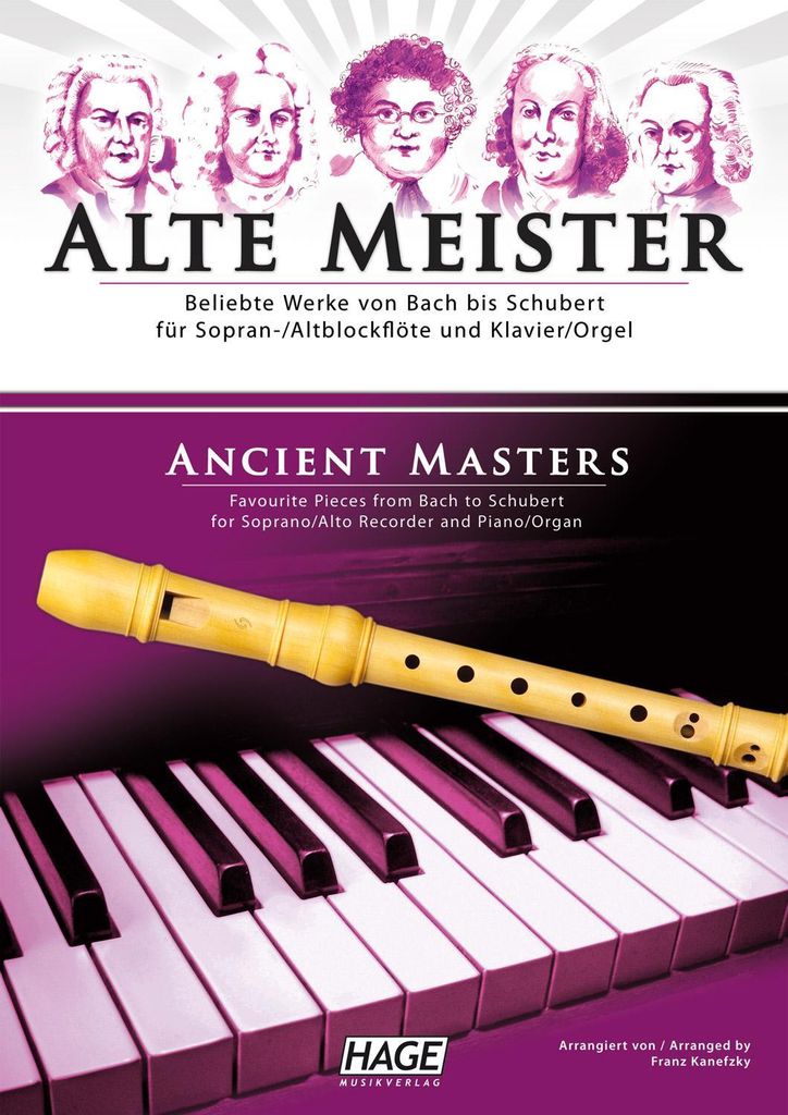 ISBN Alte Meister für Sopran-/Altblockflöte und Klavier/Orgel, Musik, Mehrsprachig, 53 Seiten