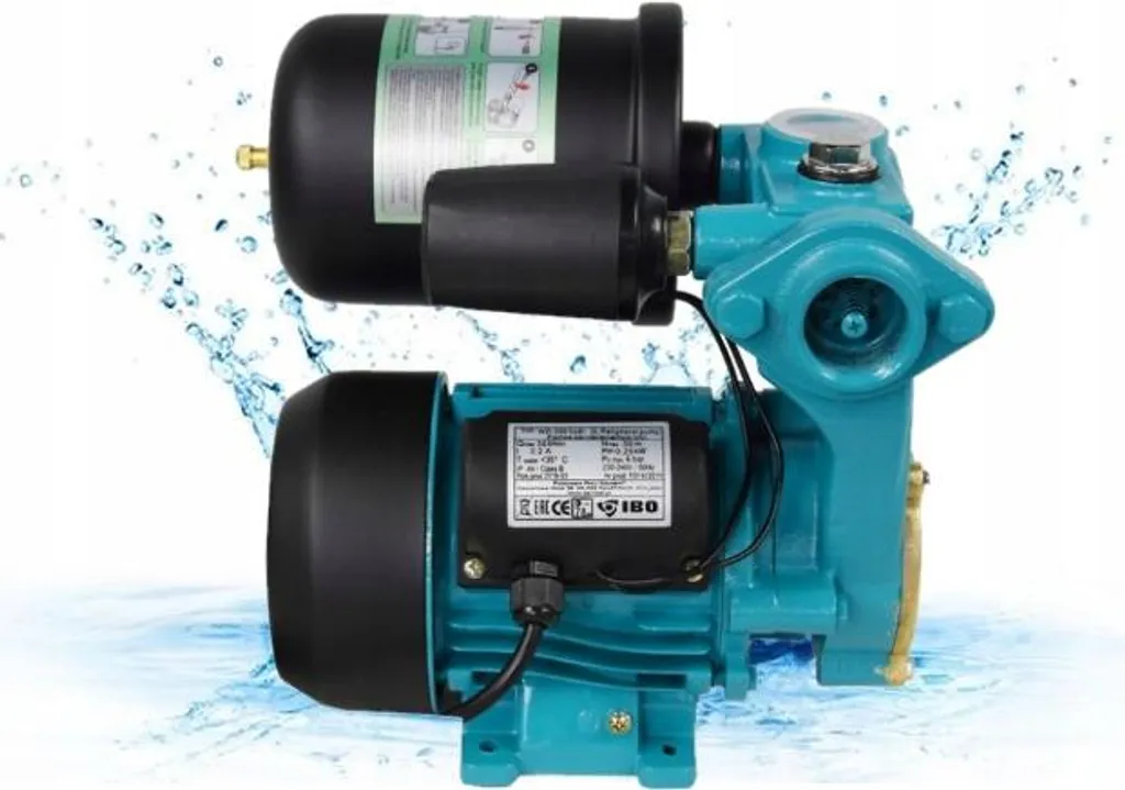 IBO Ensemble Hydrophore WZ250 - Réservoir 2L Compact pour le Jardin