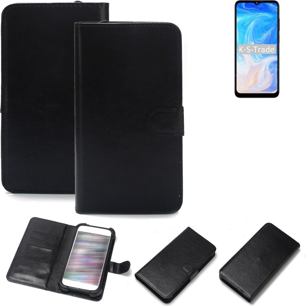 K-S-Trade Handyhülle Schutzhülle kompatibel mit Doogee N40 Pro Handy Schutz Hülle Handyhülle Bumper schwarz 1x