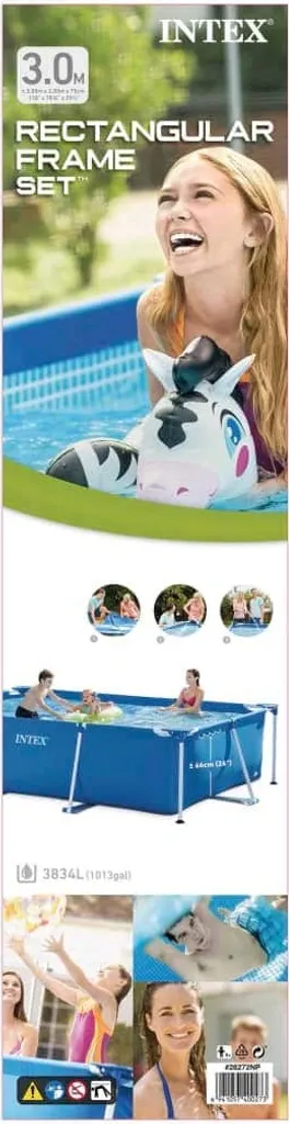 Intex 28272NP Rectangular Frame Pool - Design e Relax 300x200 cm - 5
