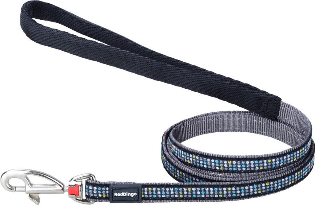 Hundegeschirr Red Dingo On Cool Grau