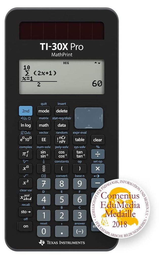 Texas Instruments TI 30X Pro MathPrint Obrázek produktu 