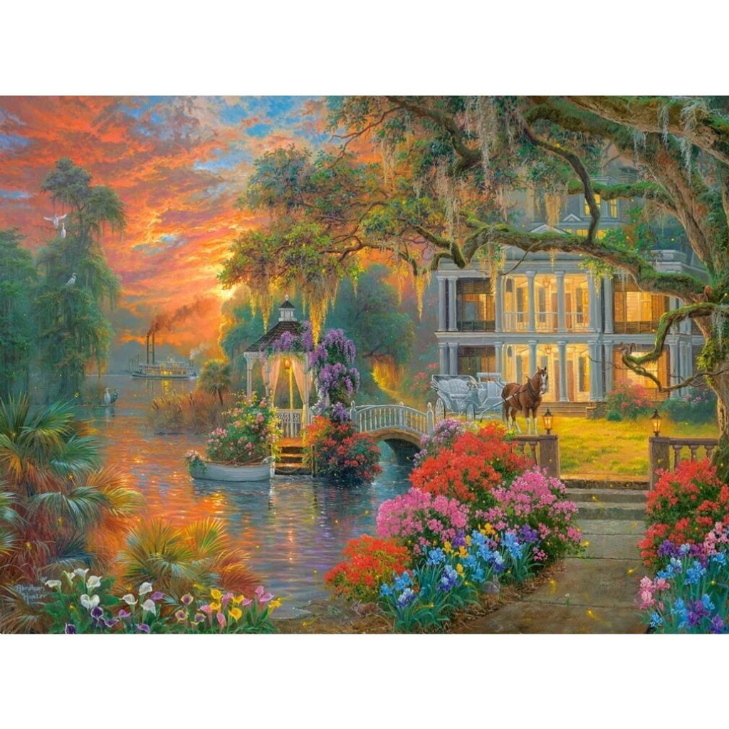 Castorland Puzzle Charming Evening - 2000 Teile Jigsaw Puzzle