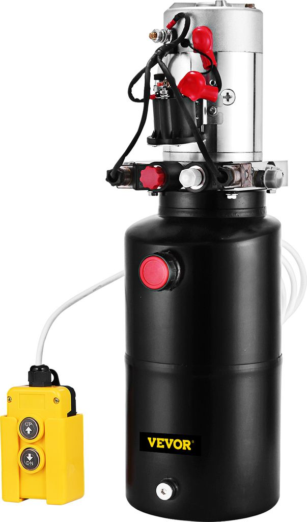 VEVOR 8 QT dvojčinný hydraulický agregát 12 V hydraulické Obrázek produktu 