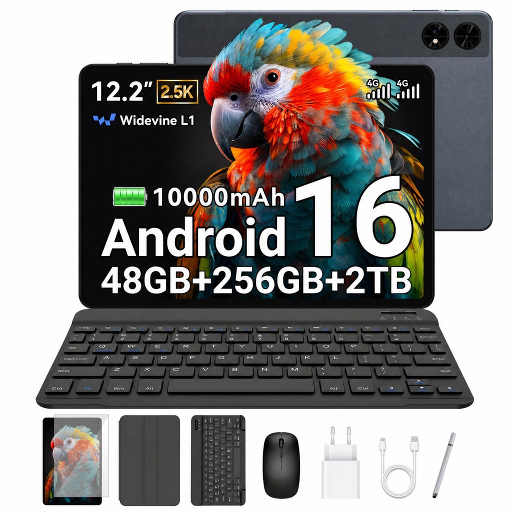 T60 Android 16, tablet, 12,2" displej s rozlíšením 2,5K, 48 Obrázok produktu 