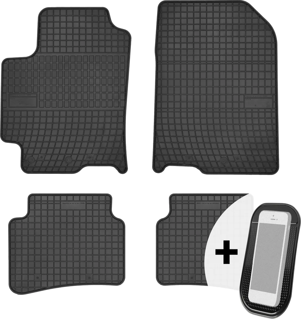 Tappeti Auto in Gomma per Kia Rio IV 2017+ | Ideali per Famiglie