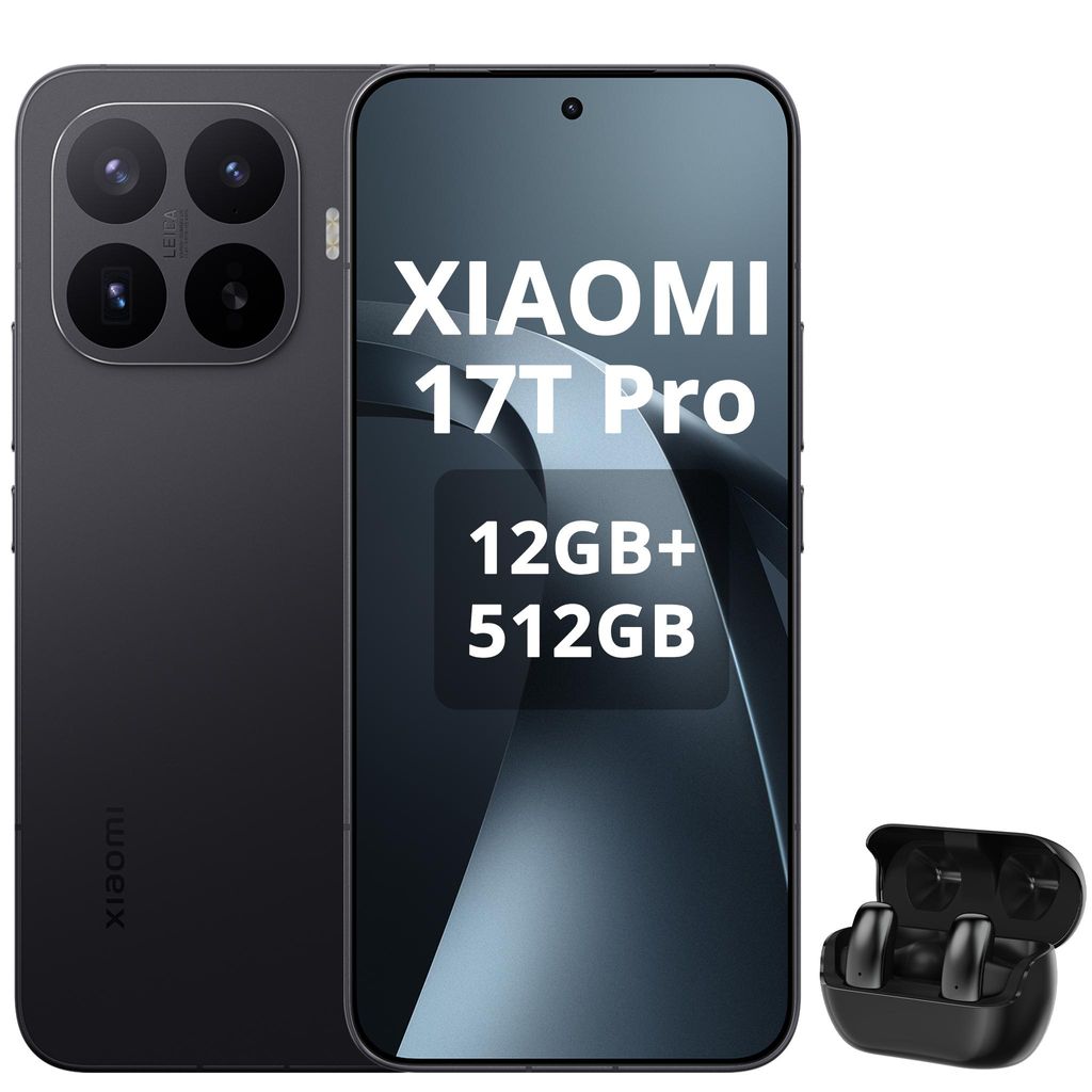 Smartphone Xiaomi 17T Pro 5G, 512GB di memoria, 12GB di Immagine del prodotto 