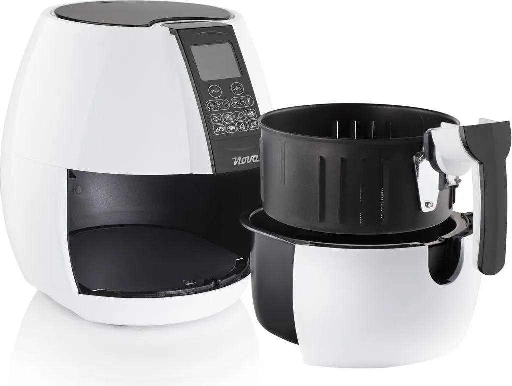 Friteuse Nova XL 1500W Blanche 180150 - Fini les Odeurs et le Gras