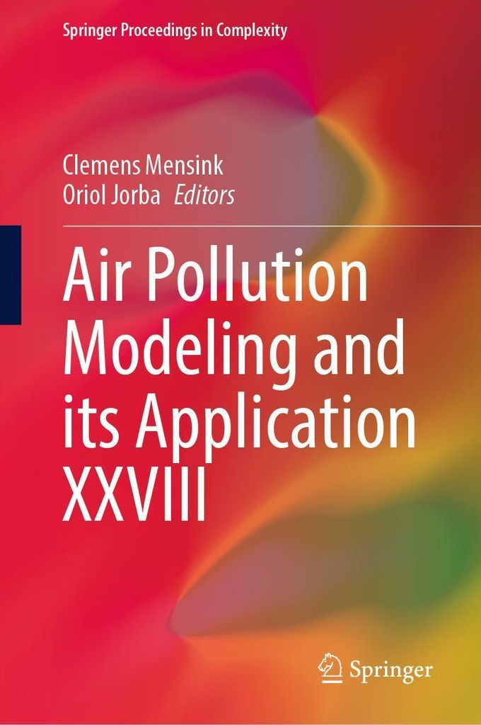 ISBN Air Pollution Modeling and its Application XXVIII, Englisch, Hardcover, 348 Seiten