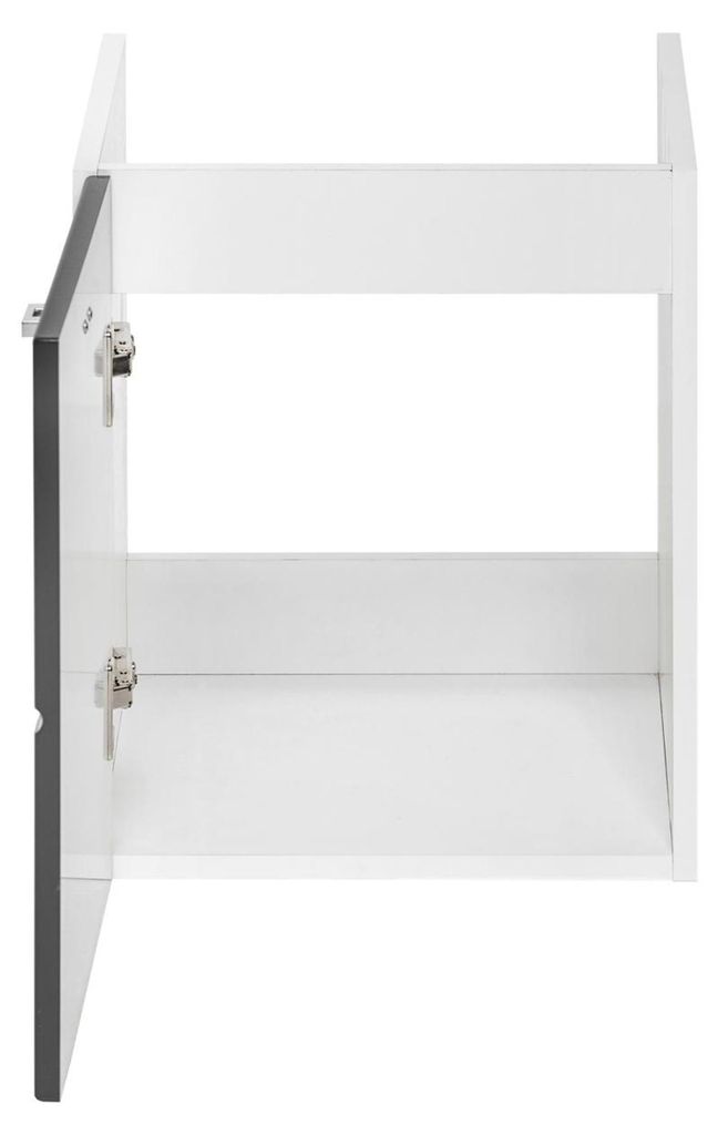 Badmöbel Set 40cm Waschbecken mit Unterschrank Waschtisch Schublade Hängeschrank