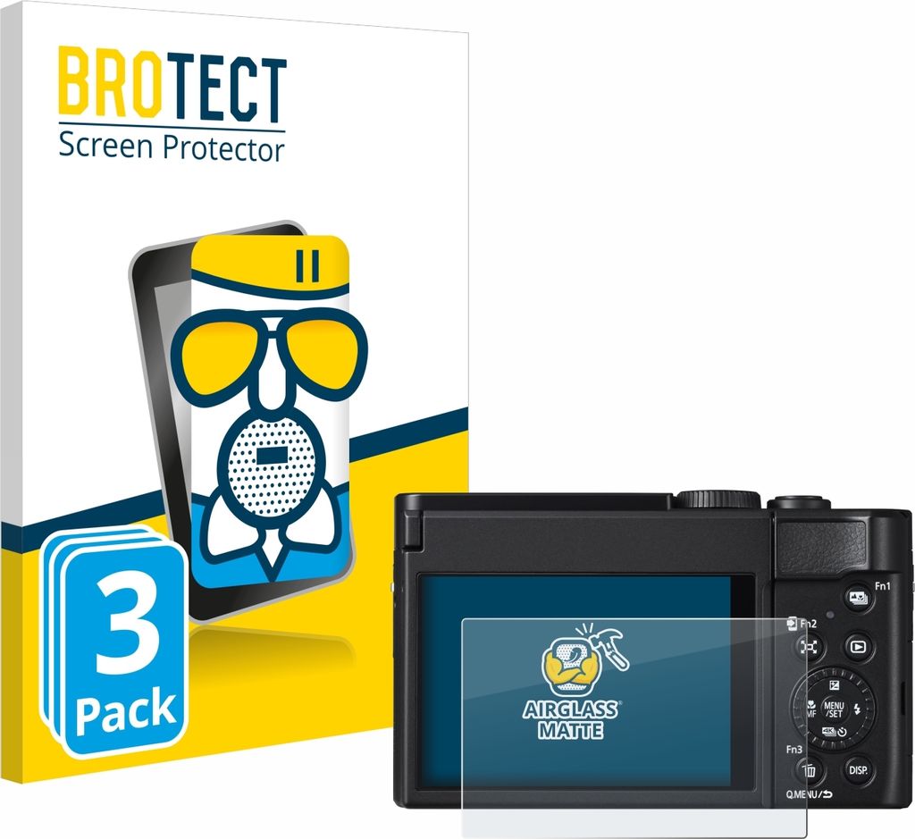 3x BROTECT Entspiegelungs Schutzglas für Panasonic Lumix Produktbild 
