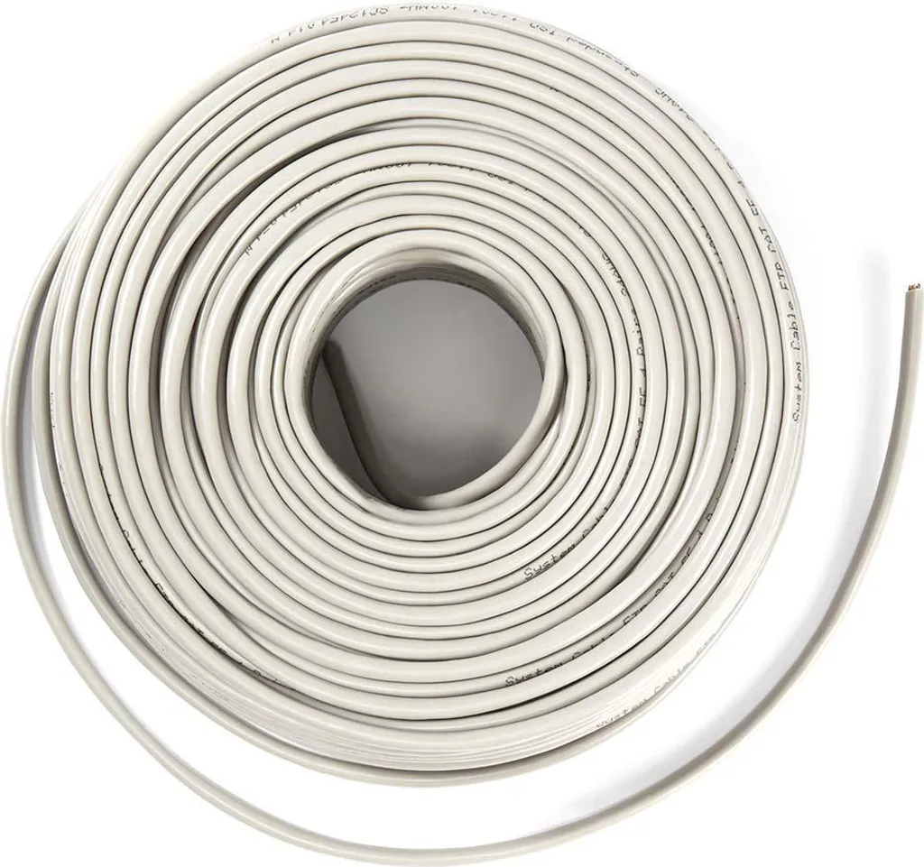 Câble Réseau Nedis CAT5e F/UTP Cuivre 305m Gris PVC - NE550685673