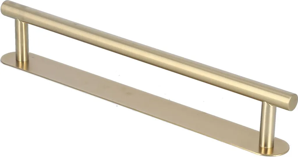 Porte-serviette de cuisine et salle de bain 40cm inox brossé autocollant