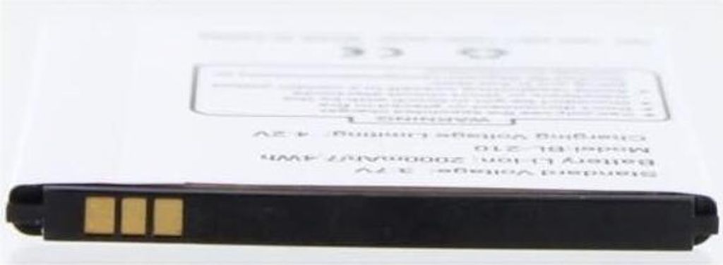 Akku für Lenovo BL210 Li-Ion 3,7 Volt 2000 mAh schwarz.