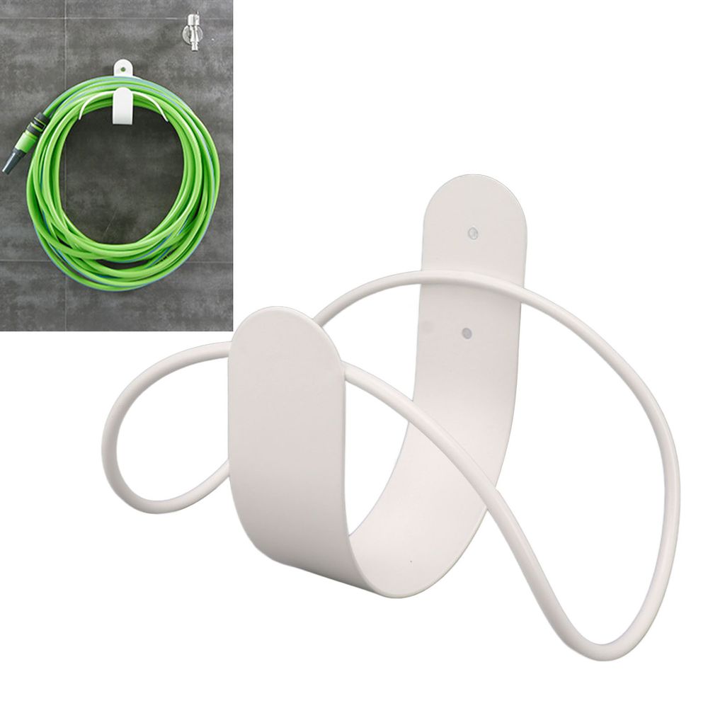 Edelstahl-Wandhalterung für Gartenschlauch – Starke Tragfähigkeit, einfach zu installieren