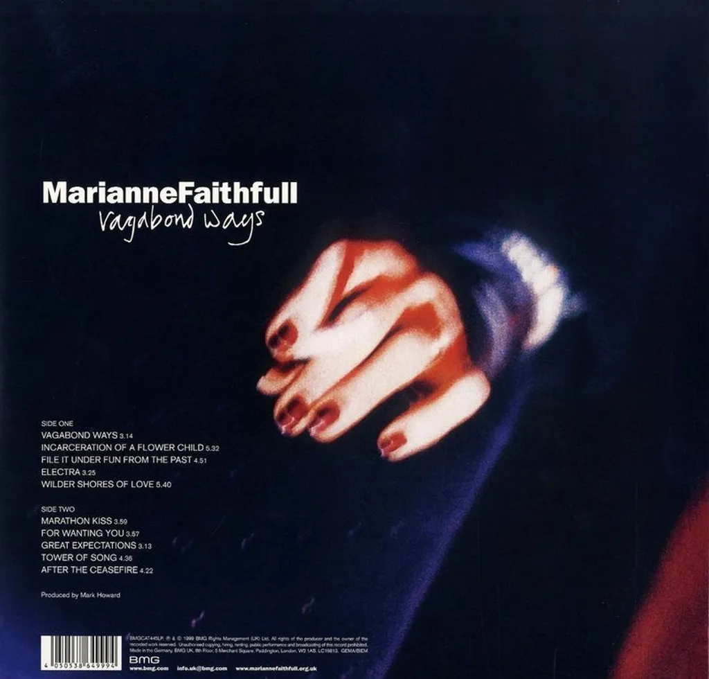Marianne Faithfull Vagabond Ways Pressage Lourd 180 Grammes Vinyle Noir - 3