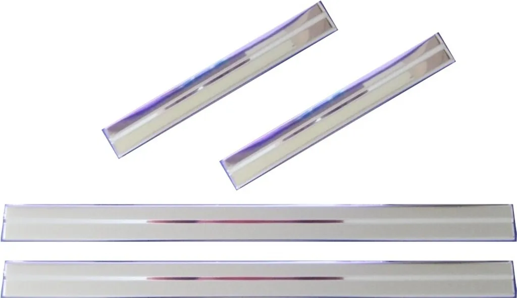 Seuils de porte en acier inox KS1305 pour Navara D23 anti-rayures