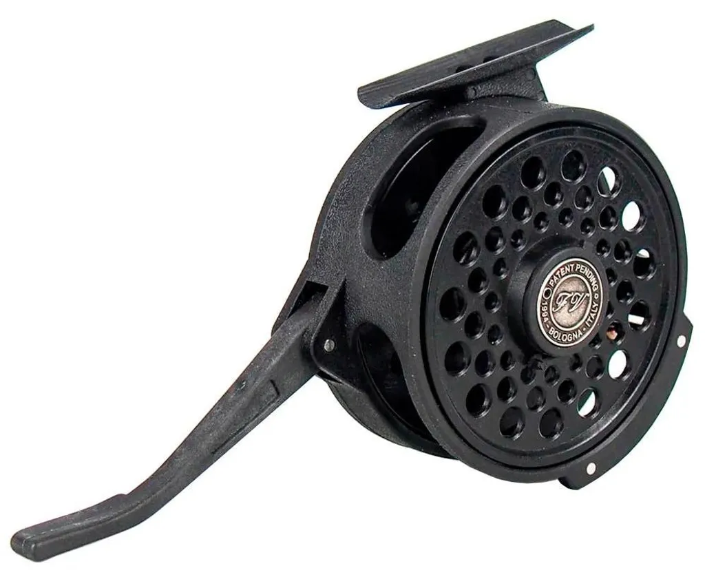 Moulinet mouche anti-perruque Franco Vivarelli Qvi argenté robuste