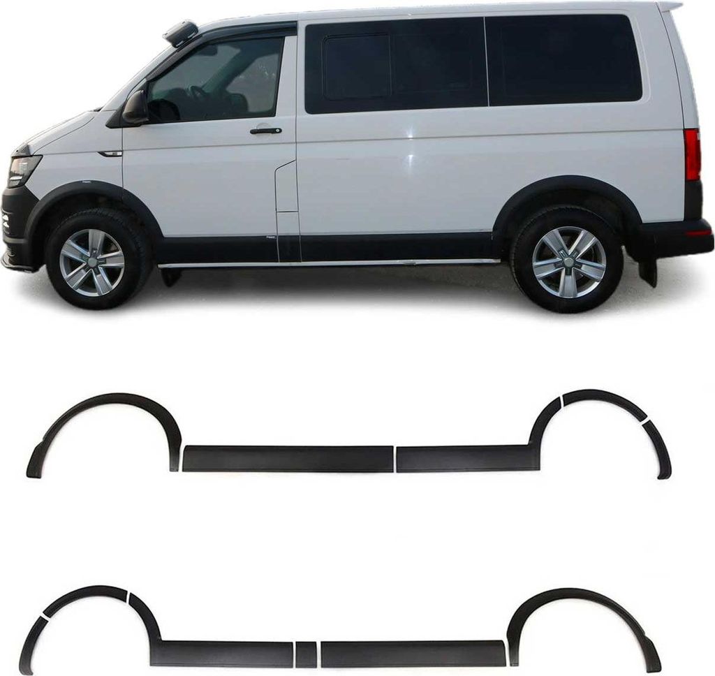 Protezione passaruota parafango per VW T6 2015-2019 L1 Immagine del prodotto 