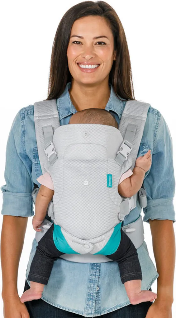 Porte-Bébé Infantino 4w1 avec Système de Ventilation Active et Confort