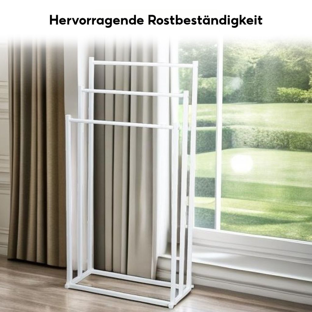 Handtuchhalter & Handtuchhaken, Badezimmer Handtuchstange, Produktbild 4