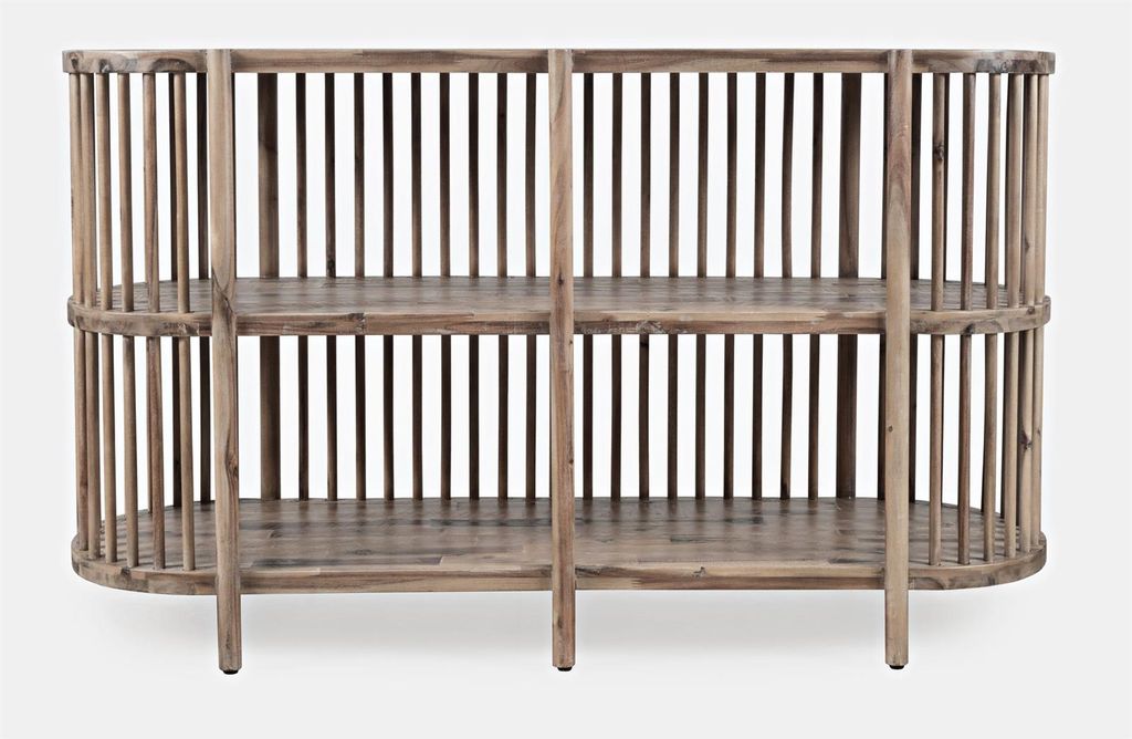 Avola AV2180-54 Kommode aus Akazienholz im Boho-Stil, 137x81x46 cm