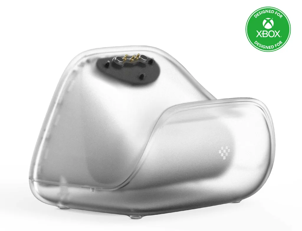 Station de charge Xbox 8BitDo blanche - Pour jouer sans interruption - 5