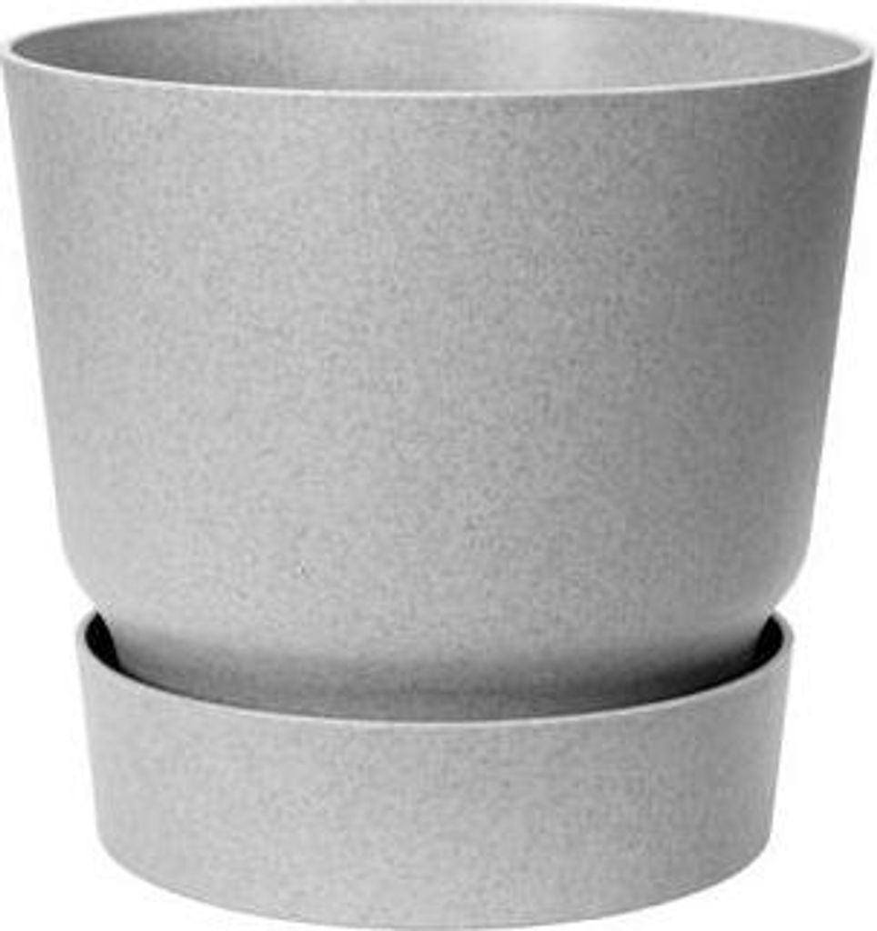 Pflanztopf Greenville Grau D18xH17cm für Innen und Außen Übertopf