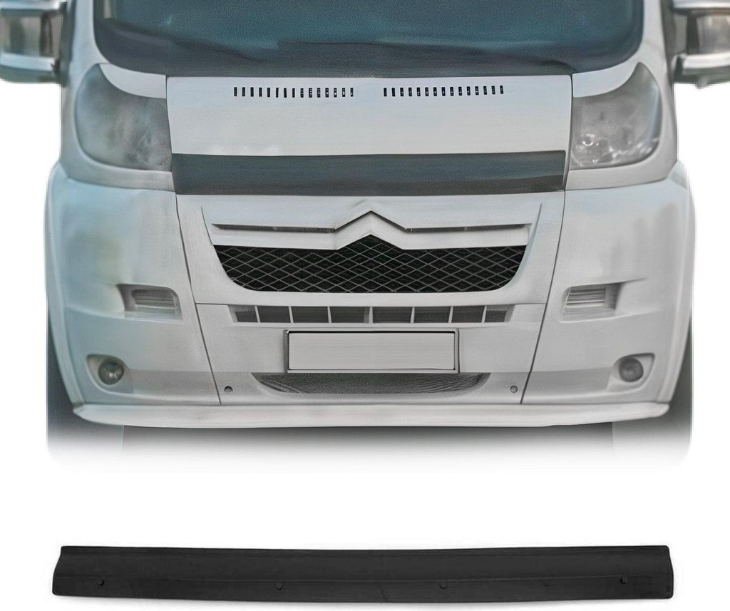 Motorhaube Deflektor Insekten Steinschlagschutz für Fiat Ducato 2006-2014 Dunkel