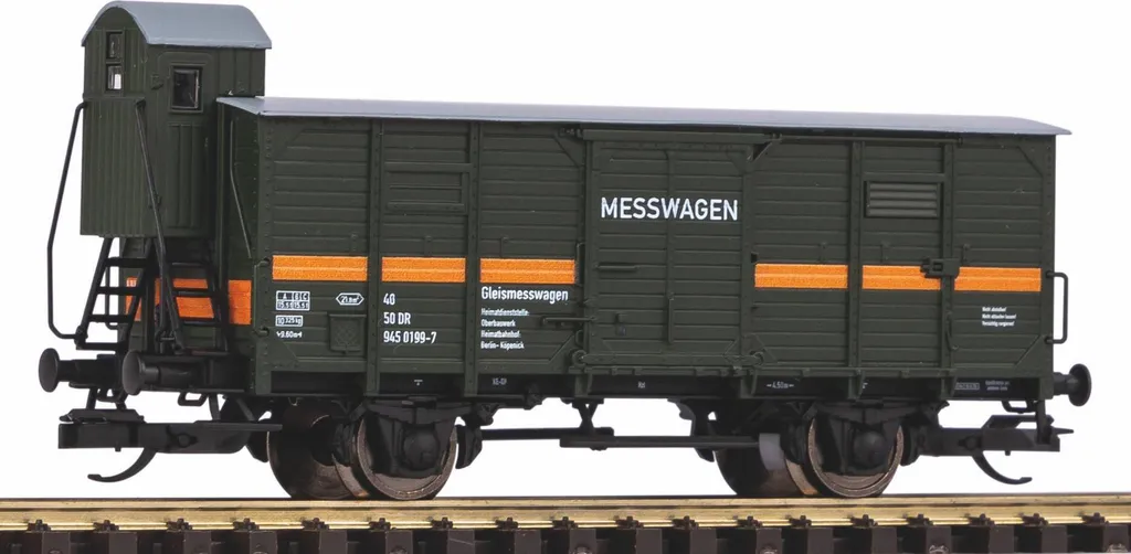 Wagon G02 DR IV Piko 47770 TT avec Guérite de Frein et Détails Fins