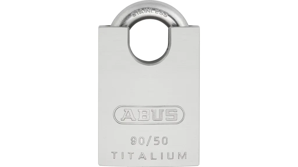 Cadenas haute sécurité ABUS Titalium 90RK/50 pour portail et garage
