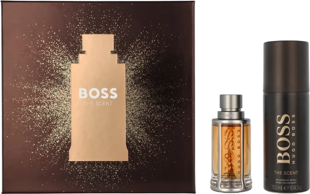 Parfum Homme pour Soirée Hugo Boss The Scent For Him Set Cadeau Idéal