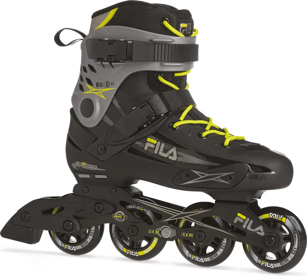 Fila Houdini Lime Patins à roulettes 4x80mm - Coque rigide et Agilité