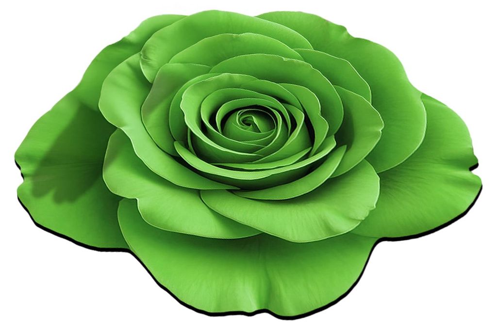 3D-Blumen-Kieselgel-Abtropfmatte, schnell absorbierend, Geschirrablage für die Küchenspüle, rutschfest, Schutzmatte für Küchen und Esszimmer