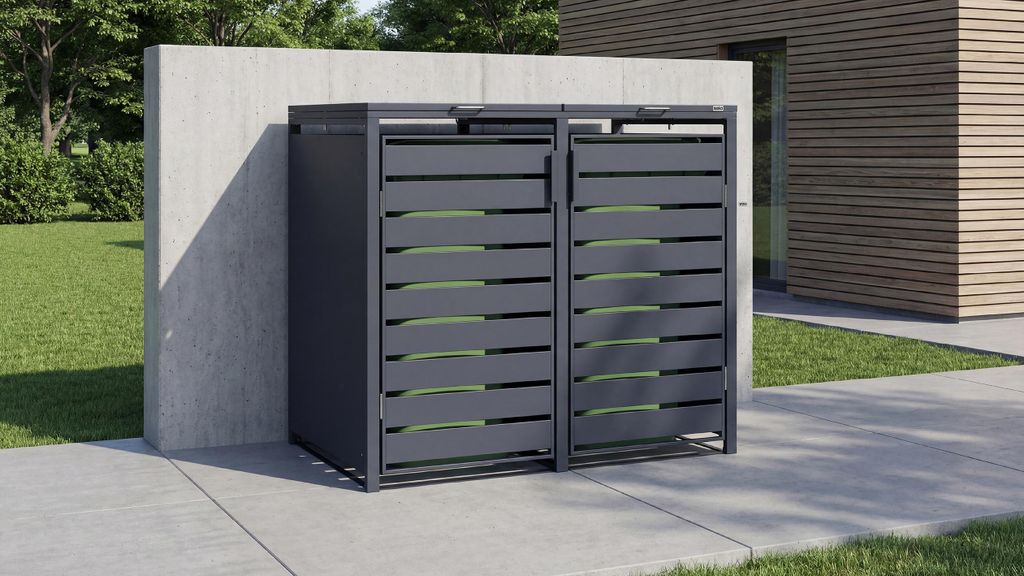Mülltonnenbox Gary 2er B x T x H 132 x 80